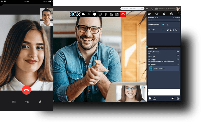 video conferencing 3cx platform